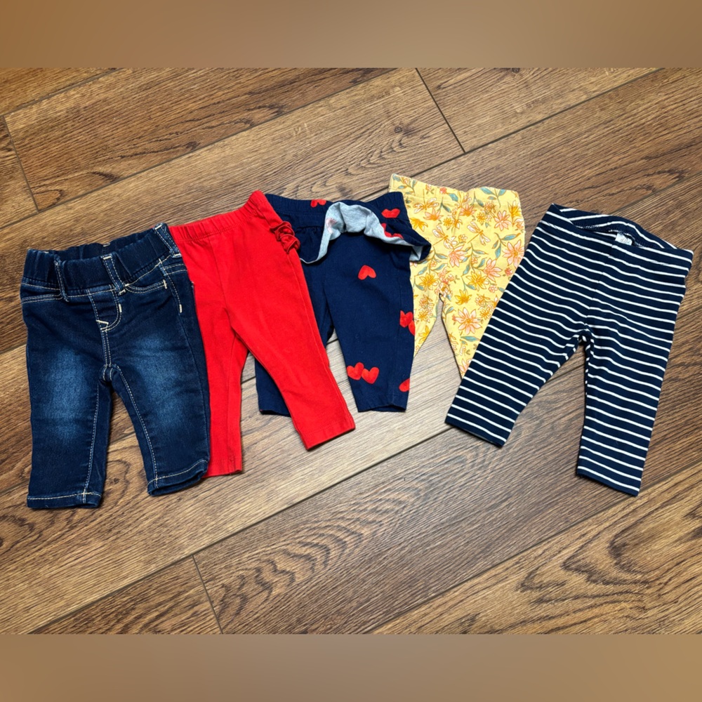 Bundle of 0-3 month pants